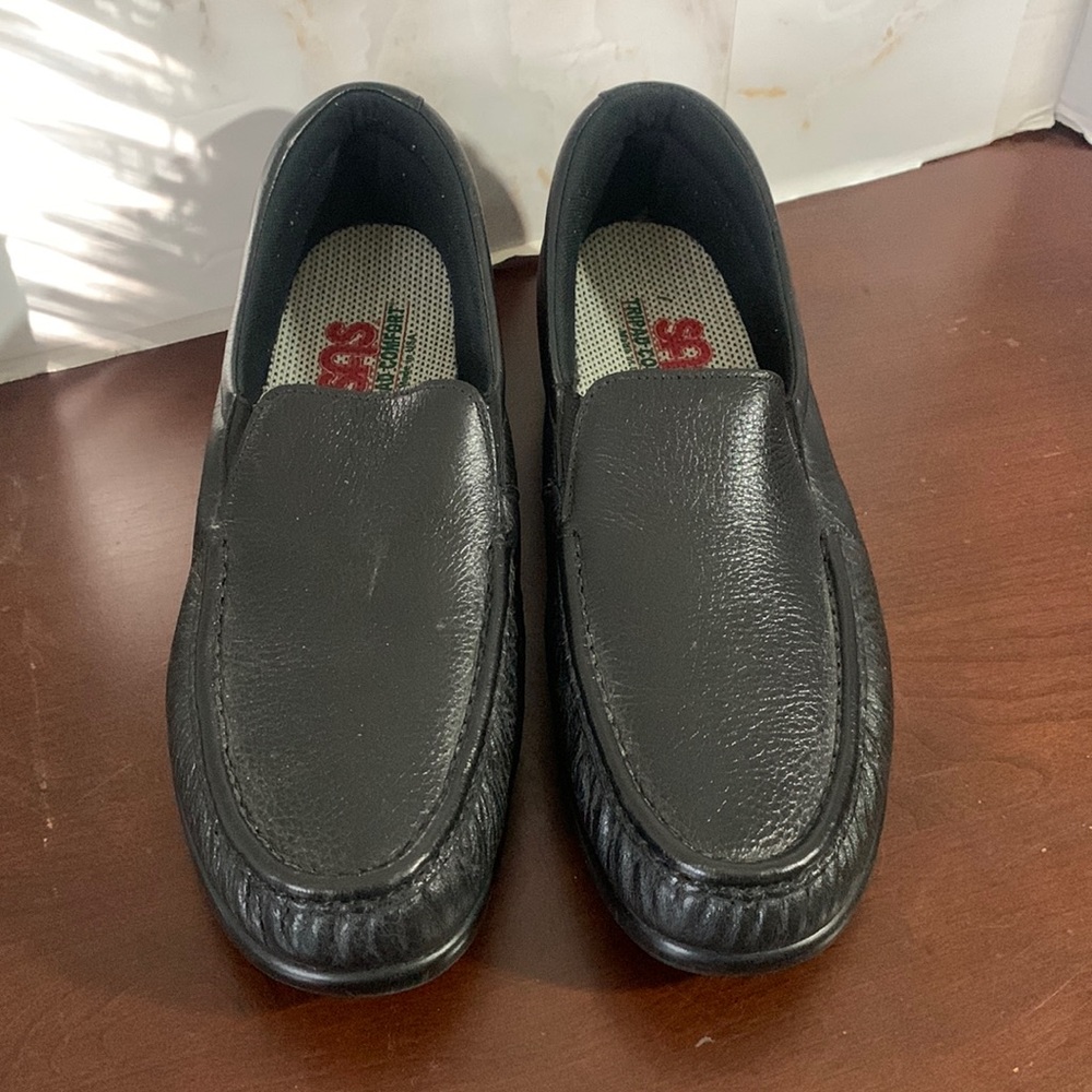 SAS Twin Black Tripad Comfort Shoes size 10